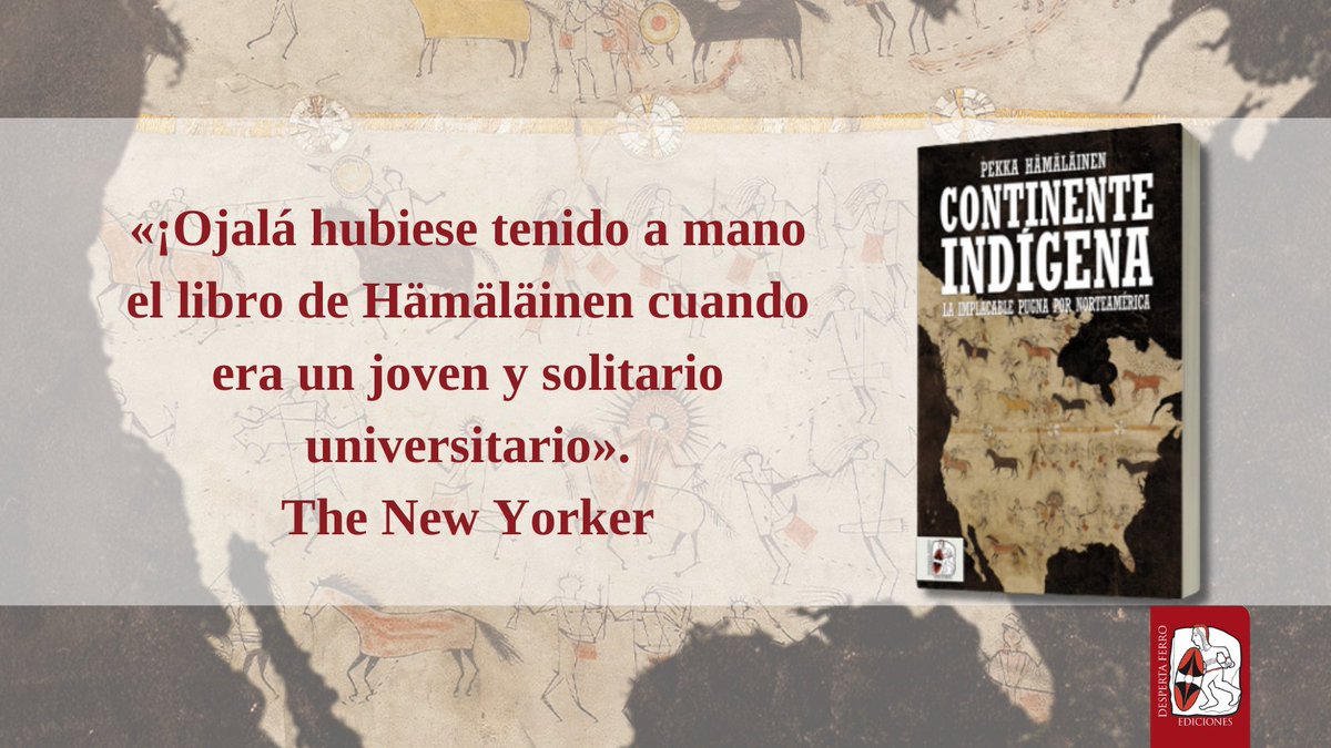 «¡Ojalá hubiese tenido a mano el libro de Hämäläinen cuando era un joven y solitario universitario» dice @NewYorker. La crítica aplaude una exuberante narración de la historia de Norteamérica de la que solo entreveíamos una pequeña parte. 📕 Más info: tinyurl.com/4eremaap