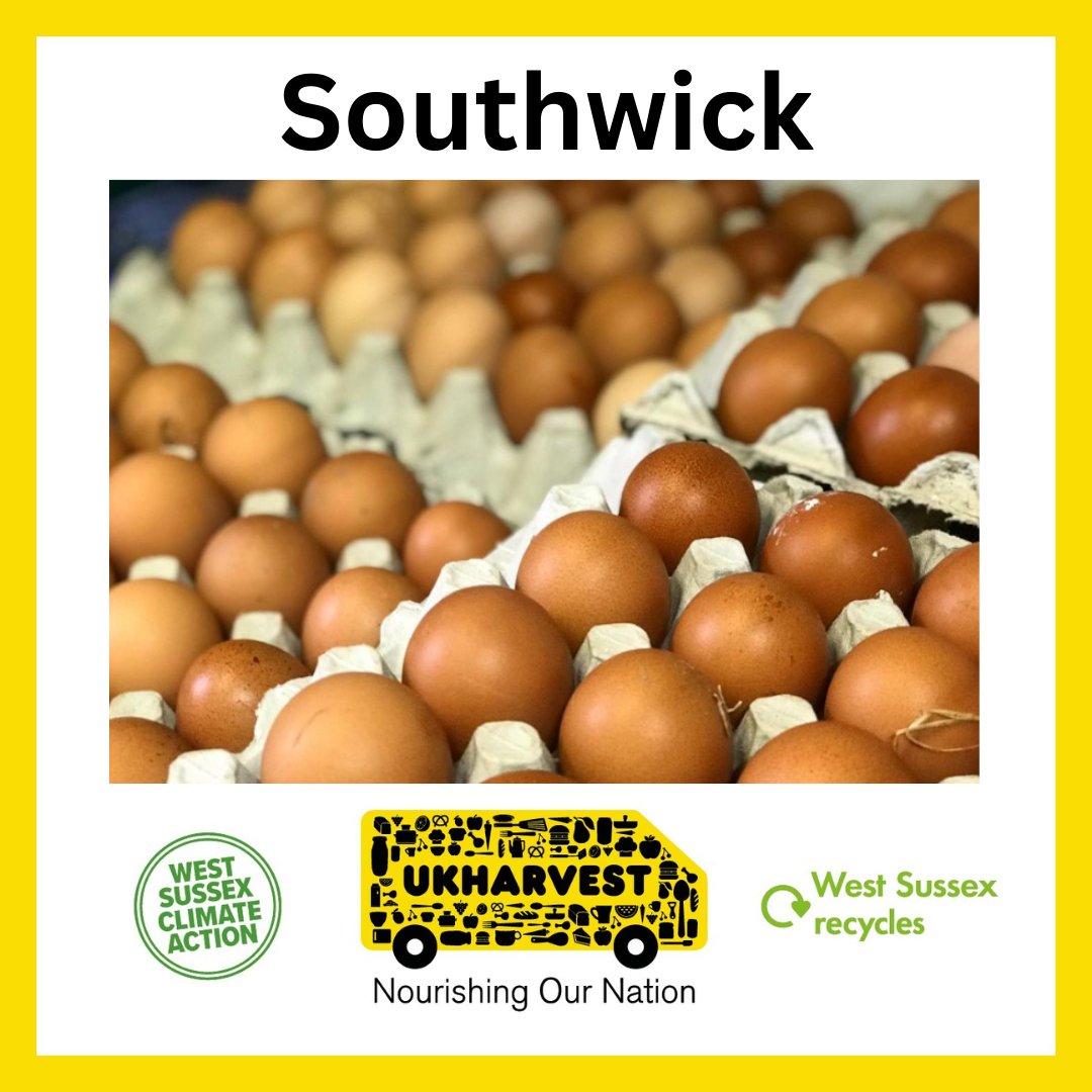 The #CommunityFoodHub will be at #Southwick Community Centre from 10am-11am on Wednesday 8 May. Find out more online 👉 westsussex.gov.uk/UKHarvest
@AdurandWorthing
#WastePrevention #WestSussexRecycles #FightAgainstFoodWaste #WestSussexClimateAction #LoveWestSussex