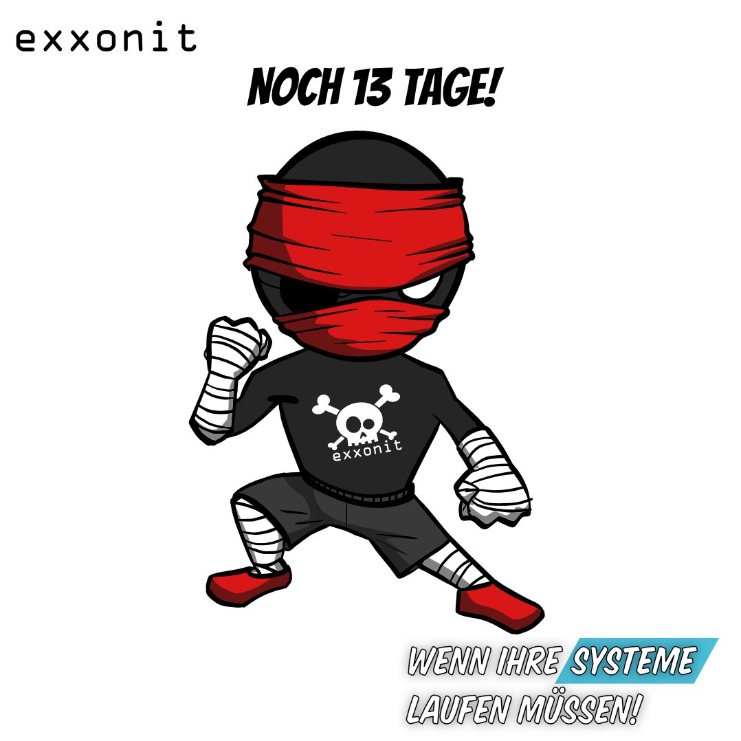 Noch 13 Tage! Übt schon mal das 'Arrrr' – Piraten-Ninjas auf hoher See! #exxonit #Ninja #Team