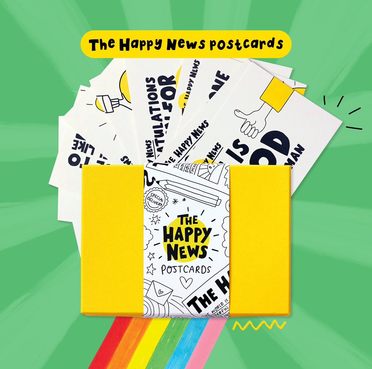 The Happy Newspaper (@happynewspaper_) on Twitter photo The Happy News postcards are hereeeee 🥳🌈💘 all designed by <a href="/emilycoxhead/">Emily Coxhead</a> thehappynewspaper.com/product-catego… The Happy News postcards are hereeeee 🥳🌈💘 all designed by <a href="/emilycoxhead/">Emily Coxhead</a> thehappynewspaper.com/product-catego…