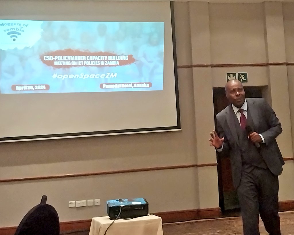 ZAMWA_ZM's tweet image. Govt has adopted policies to ensure underserved communities access mobile connectivity to enhance uptake of digital services says #Zambia Ministry of Technology &amp;amp; Science Director Communications Milner Makuni.  #OpenSpaceZM