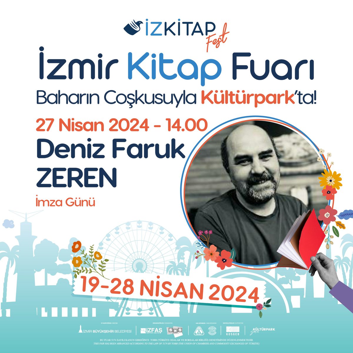 📢 Deniz Faruk Zeren kitaplarını imzalıyor! Okurlarımızı bekliyoruz.