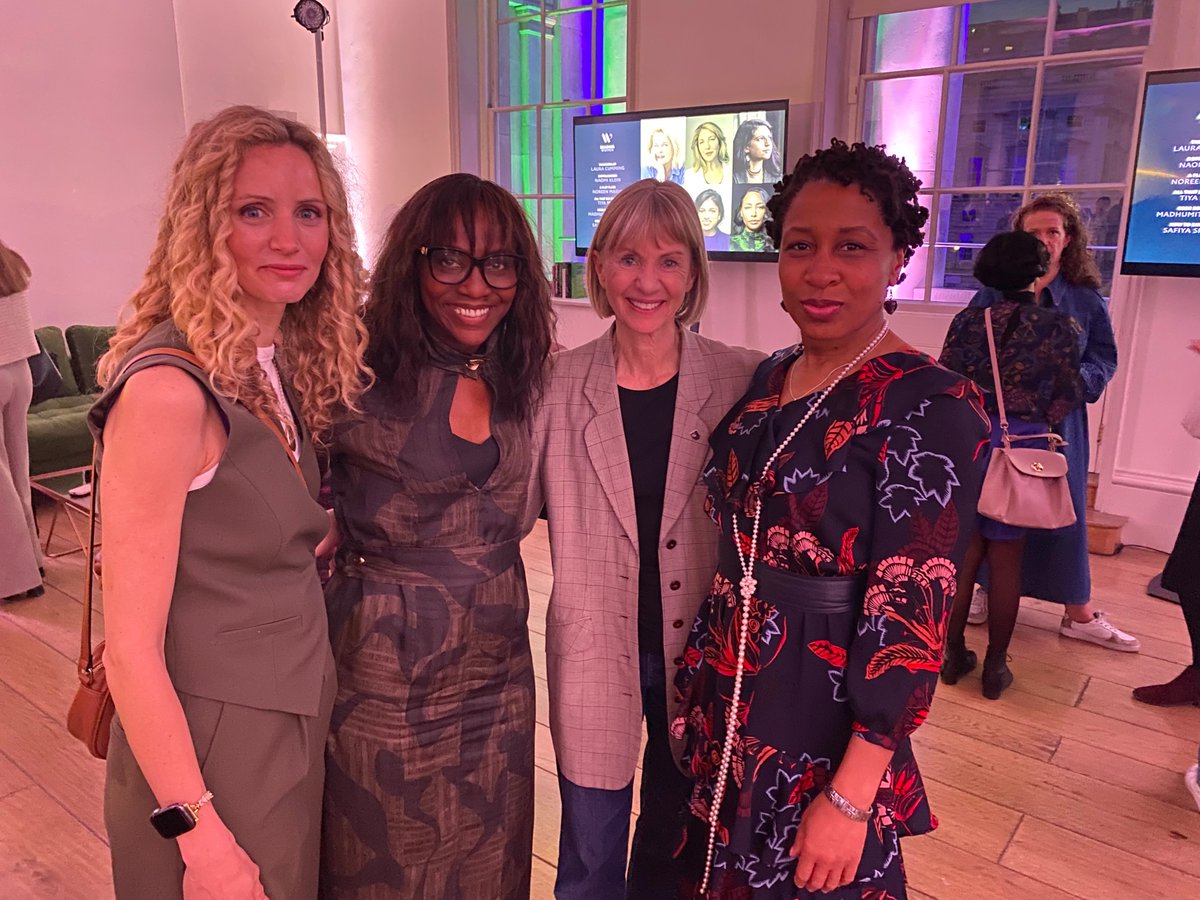 ‘Twas wonderful to join fellow @WomensPrize for Non-fiction judge @sixteenthCgirl, arts consultant @brendaemmanus & The One & Only Women’s Prize founder & Dir @katemosse at the Women’s Prize Fiction Party this week. Thanks @audibleuk & @BaileysOfficial for sponsoring!