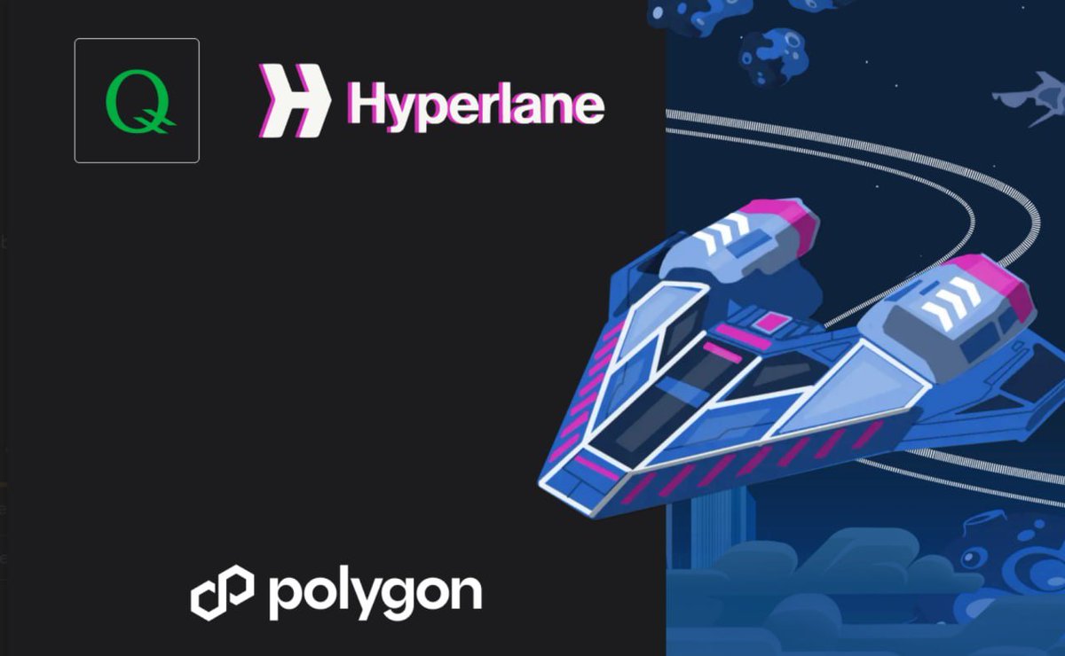 ⚡️Cross-chain governance is coming to Q: We are thrilled to announce the deployment of @Hyperlane_xyz on @QBlockchain, enabling seamless interoperability across 50+ ecosystems, starting with @0xPolygon PoS! Up until now, Q’s #governance features were only available to projects