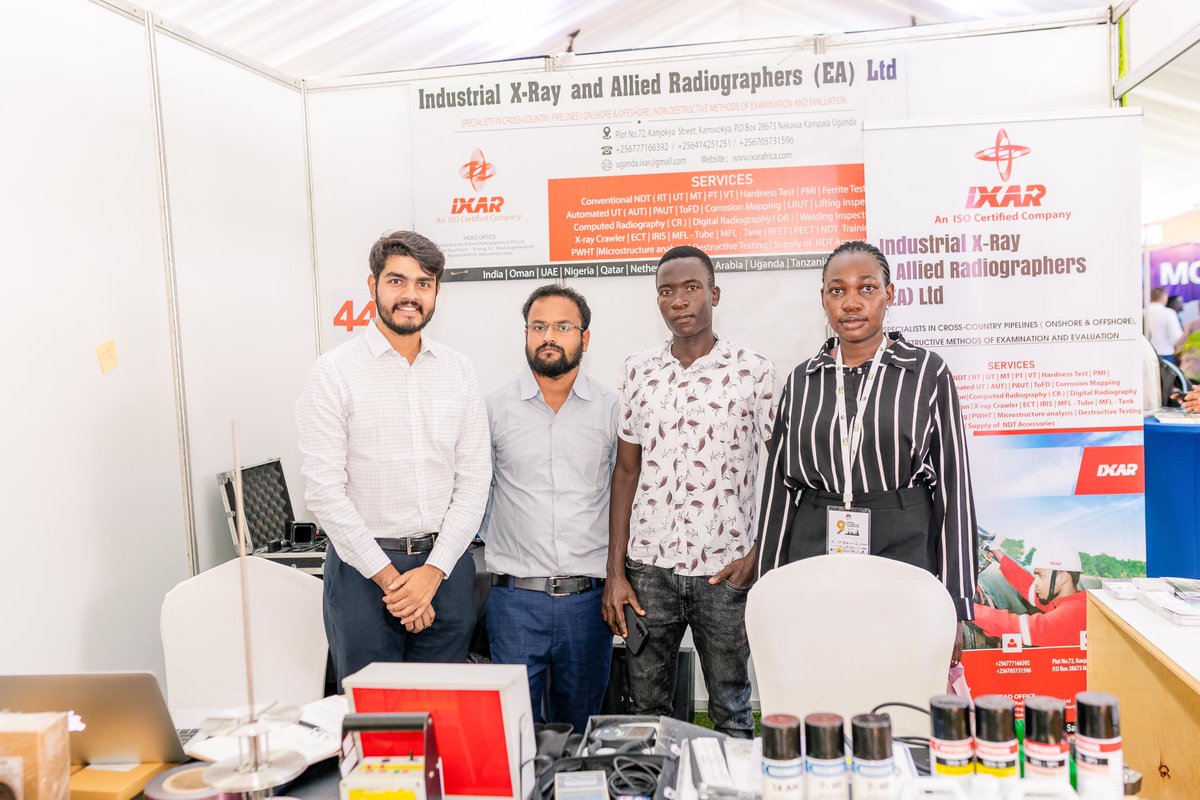 IXARUG1's tweet photo. At the 9th Annual Oil and Gas Convention, we brought an ocean of practical experience with us. We brought Non-Destructive Testing to you and you touched, sensed, felt and appreciated what NDT was. Our booth was alive. It was real and it was readily planned for you.
Thank you Team https://t.co/NLrMMfVZHW