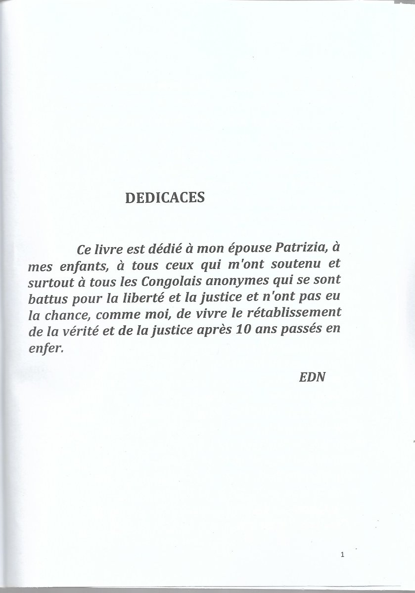 2. Dix ans en enfer, Préface #RDC  #RDCongo  #Diomi