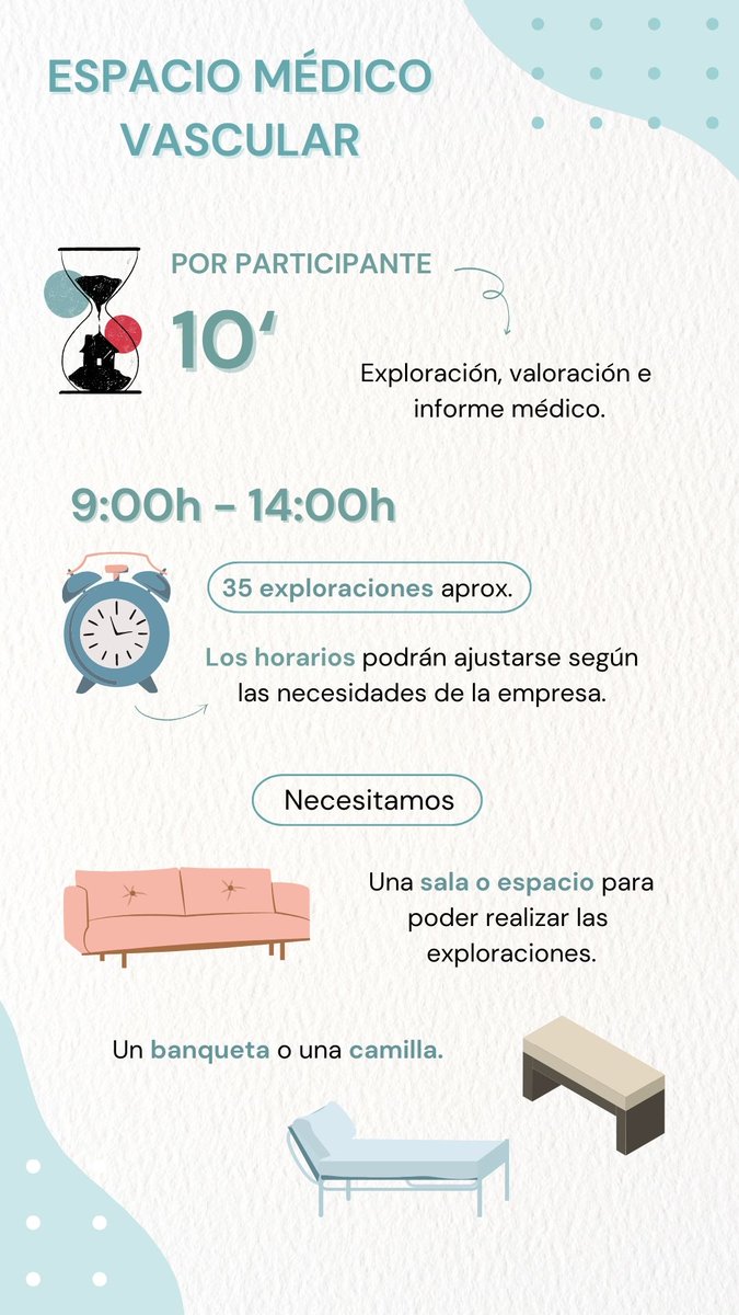¡Descubre tu salud vascular con Activa'TT! 🩸
👉🏼🥼 Diagnóstico precoz y prevención de la insuficiencia venosa. Exploración completa con ecografía Eco-Doppler. 
🗣 ¡Evita varices y trombosis! #SaludVascular #Trombosis