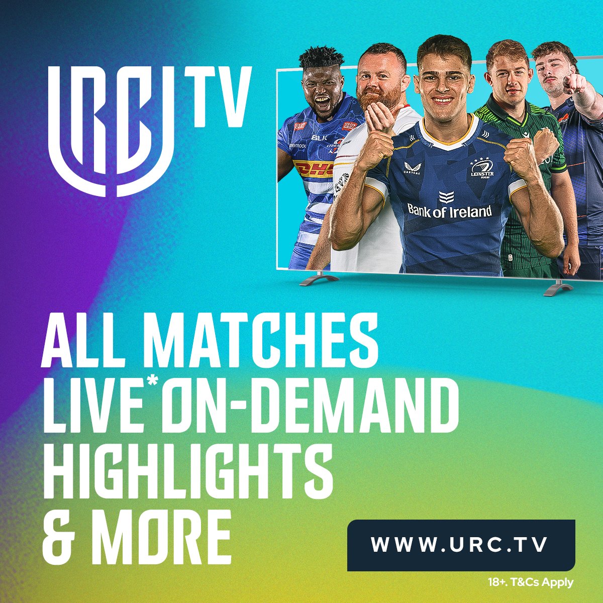 Watch the #BKTURC 23/24 Season Live & On Demand 🏉📺 Sign up here 👉 urc.tv #URC