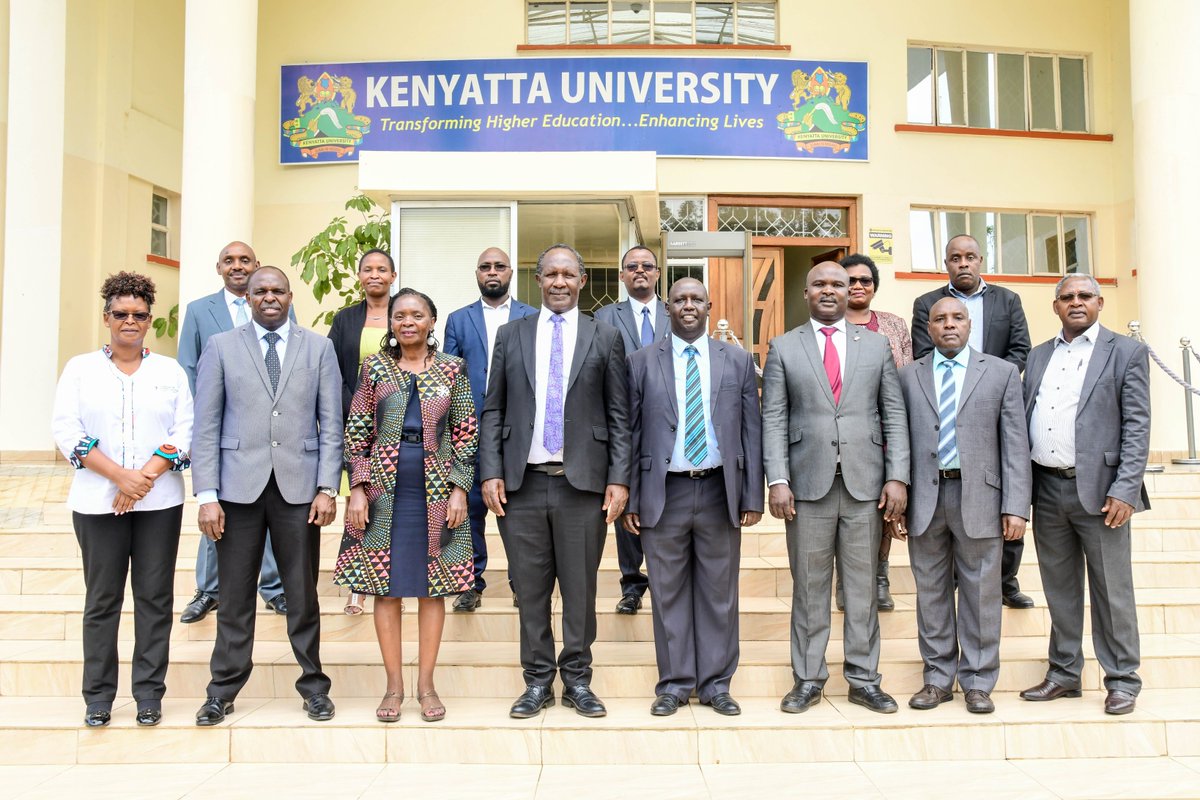 The Commission of University Education Delegation, led by Dr. Murgor Benson, visited Kenyatta University to inspect the Open and Distance Learning School. Dr. Murgor Benson and Prof. James Kungu, Ag. DVC (Academic) representing the Ag Vice-chancellor, Prof. Waceke Wanjohi, had a…