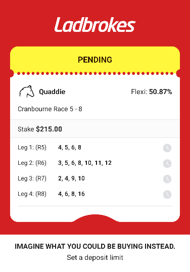 Cranbourne Quaddie 🐎