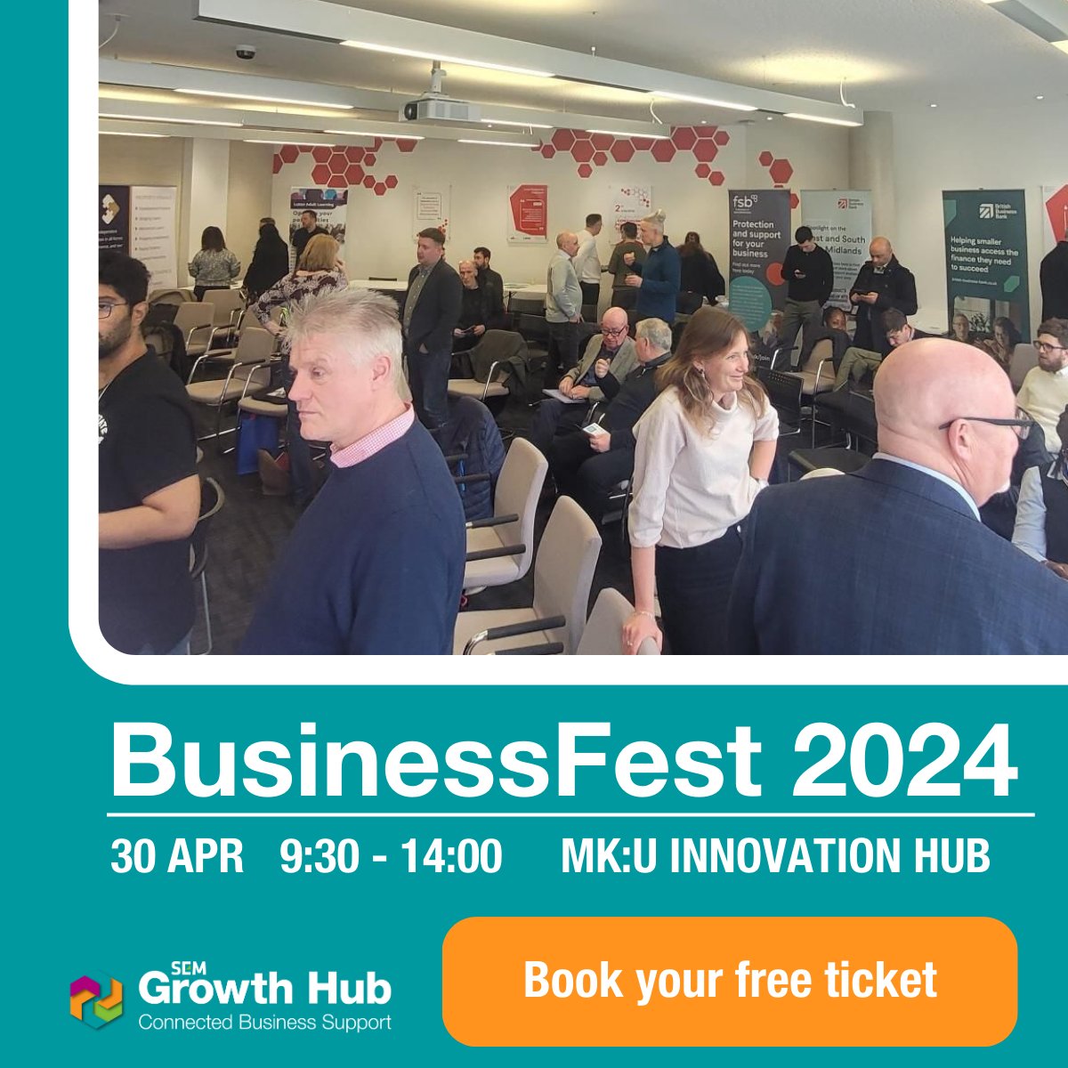 💪 Looking to strengthen your #business strategy❓ ➡️ Join @SEMLEPGrowthHub at BusinessFest to gain invaluable knowledge, network with experts & chart your pathway to business growth in #WestNorthants 📢 Book your place - lnkd.in/e6aaG_qe