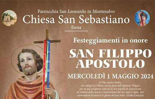 Enna - Devozione e celebrazioni in onore di San Filippo Apostolo
dedalomultimedia.org/notizie/ultime…