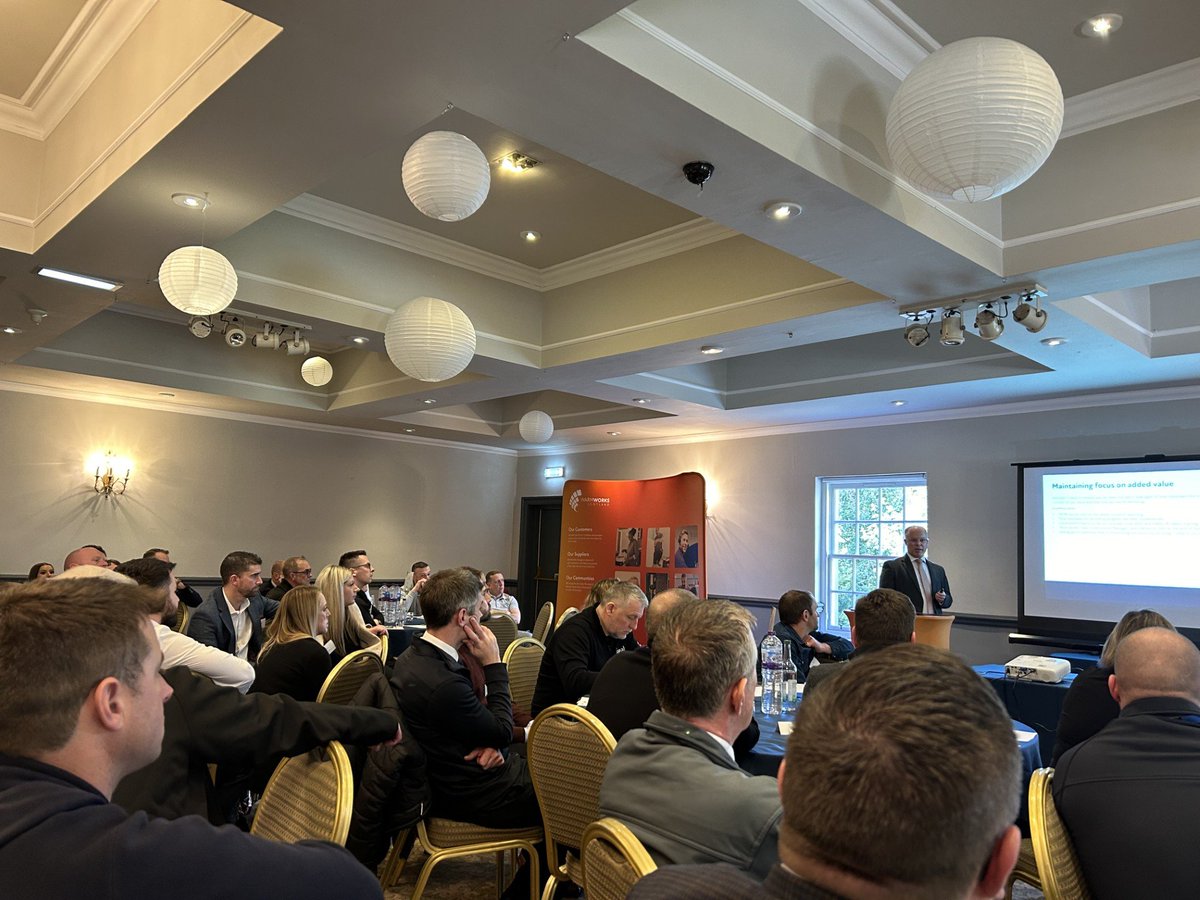 Our Chief Executive Ross Armstrong wrapping up yesterday's sub-contractor forum 

Thanks to all of our sub-contractors who attended and shared their stories of how they are helping our #WarmerHomesScotland customers stay affordably warm in their homes