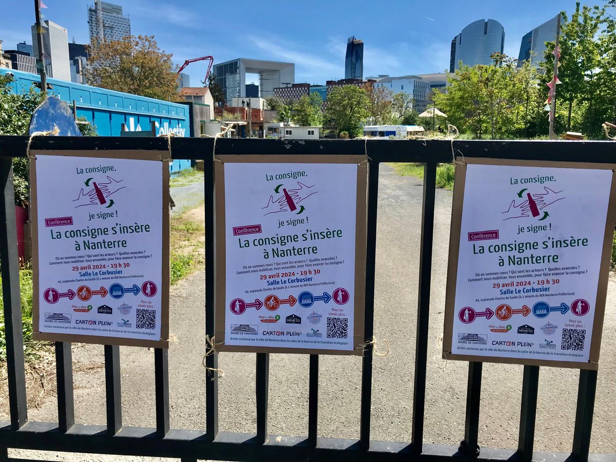 AEcodem's tweet photo. Le festival Ecozone  démarre ! A la clé, des rencontres avec les acteurs de la consigne et du réemploi aux Groues  et l'occasion de nous découvrir mais aussi @Coopaname, @cartonpleinasso et notre projet de #ConsigneEnVerre mais aussi @VilleNanterre  https://t.co/qz2TR3uhRz https://t.co/bg7s5HTteY