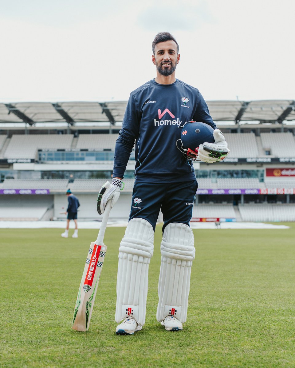 El Capitan. Ready to lead YCCC from the front once again. #cricket | @shani_official