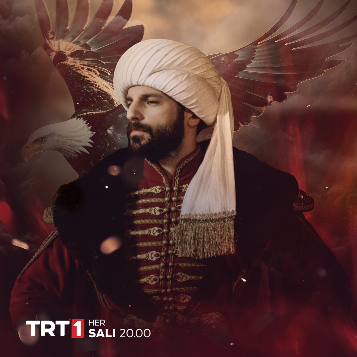 Büyük Kartal Sultan Mehmed Han🔥 #MehmedFetihlerSultanı her salı saat 20.00'de @trt1'de!