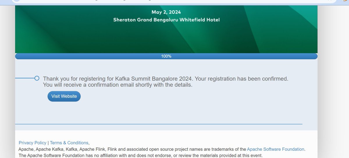 Attending my first  #KafkaSummit India Bangalore 🚀🧑‍💻🇮🇳.

Thank you very much  @AdiPolak and @ena_9428 . Looking forward for the session. @confluentinc