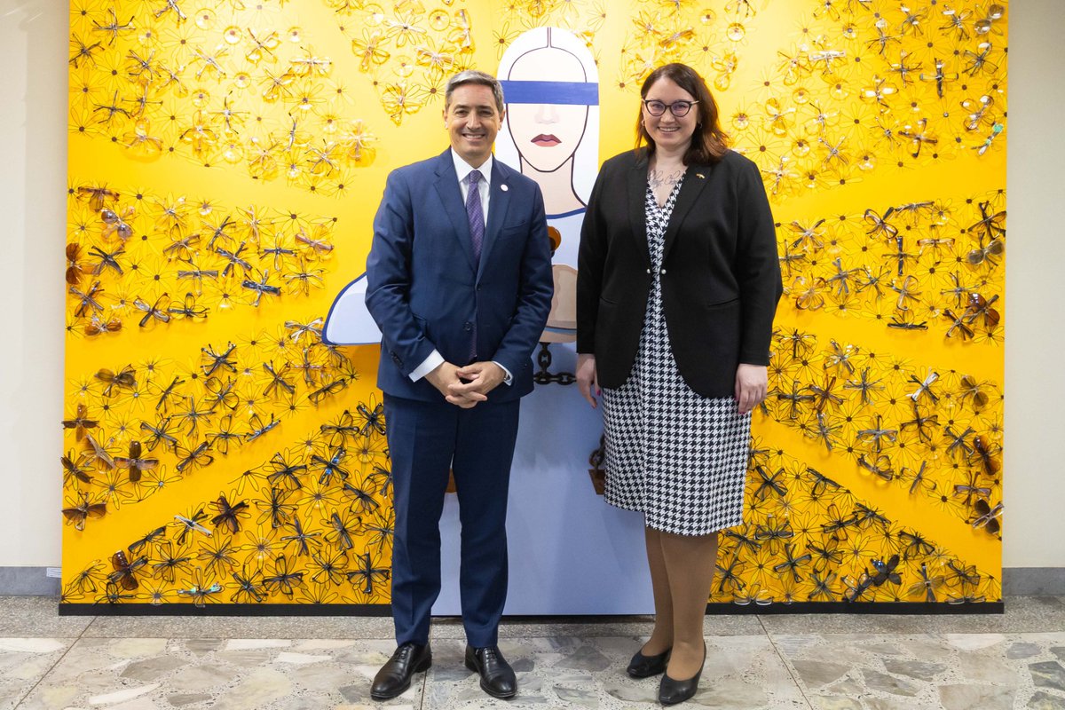 So happy to host @EU_IPO Executive Director João Negrão in Vilnius on #WorldIPDay. Properly protected intellectual property not only enables the development of innovations, but is also one of the important factors of economic progress & sustainability worldwide.