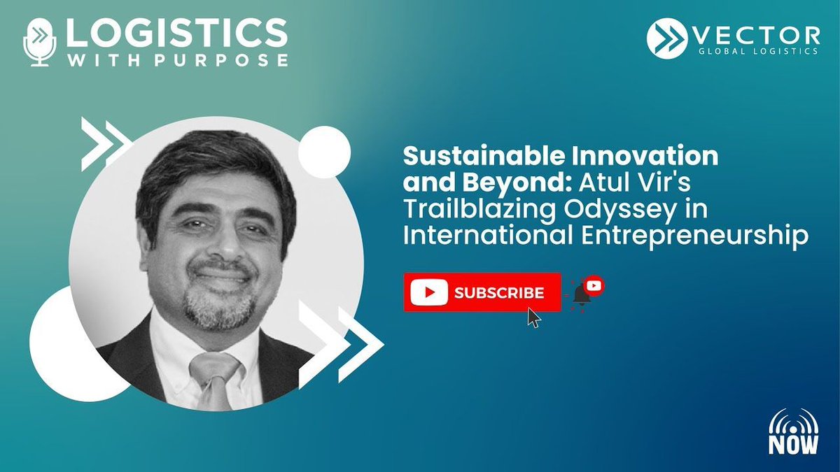 'Sustainable Innovation and Beyond: Atul Vir's Trailblazing Odyssey in International Entrepreneurship' - - #supplychain #tech #news buff.ly/47FBCcS