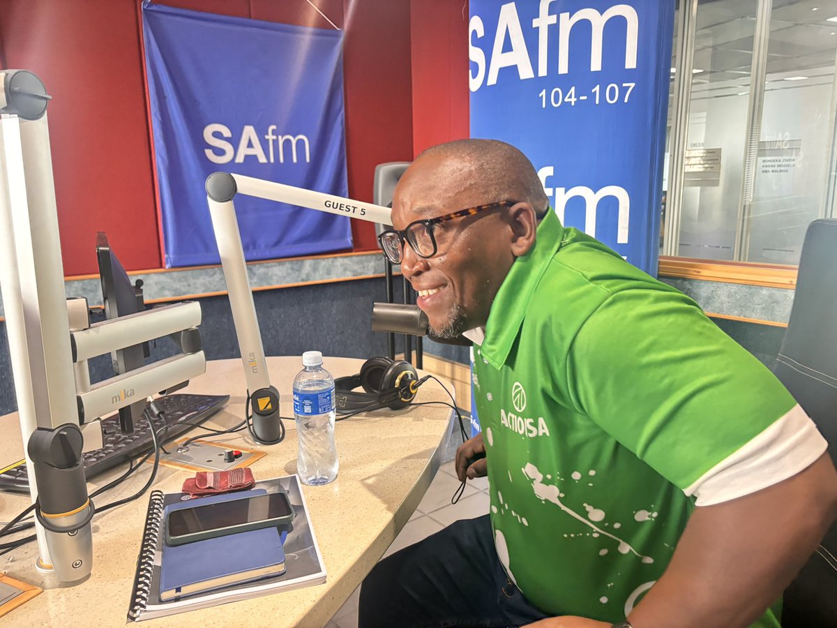 [Happening Now] Tune in to @SAfmRadio as Gauteng Premier Candidate @Funzi_Ngobeni unpacks ActionSA’s manifesto and its offerings. #OnlyActionWillFixSA #OnlyActionWillFixGauteng