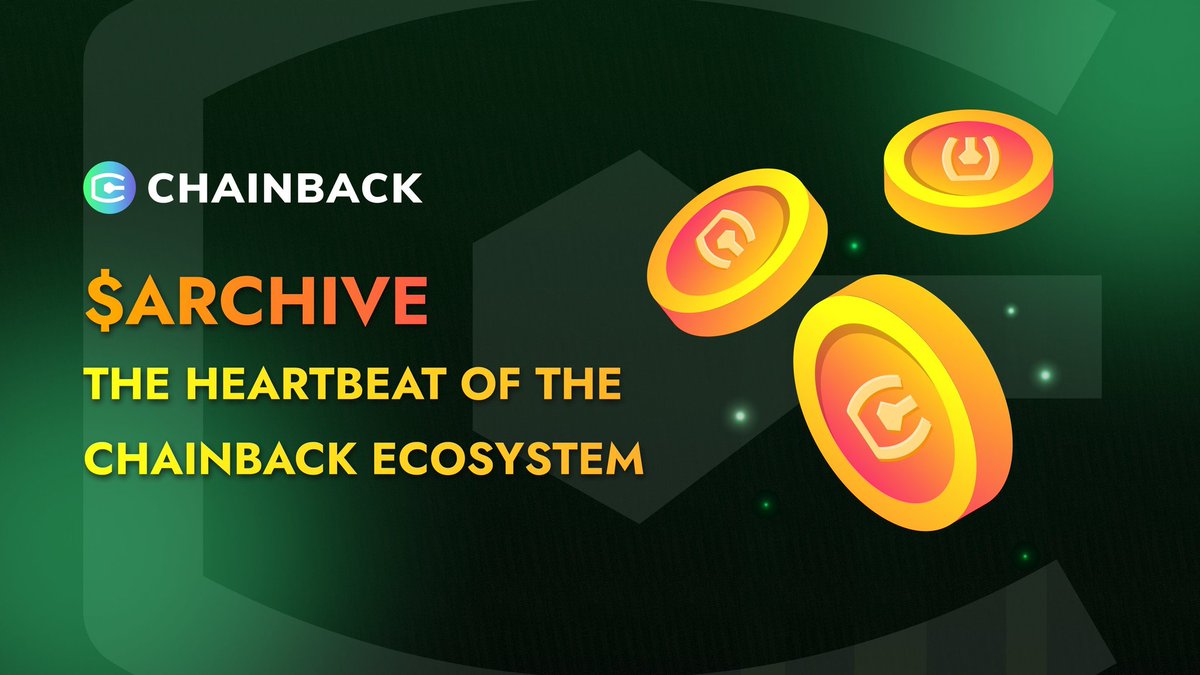 Invest in the future with @ChainbackWeb3! They're enhancing the quality of web3 & crypto, creating a sustainable impact for a brighter future. 

Stake #Archive & earn up to 57% APR  #Chainback offers lucrative staking opportunities with $ARCHIVE tokens.  #investment