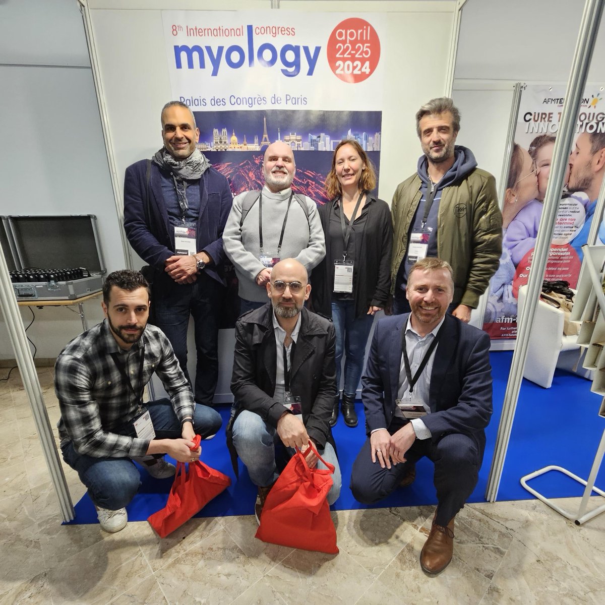 DreamsPjt_EU's tweet image. 🔬 Exciting update! Our team recently presented the DREAMS project at @Myology2024  by @Telethon_France. 

👏A big thank you to our partners @IStemFrance, @Inserm, @Telethon_France, @APHP.

🔍Learn how we&apos;re striving to uncover innovative therapies for rare #NMDs 👉...