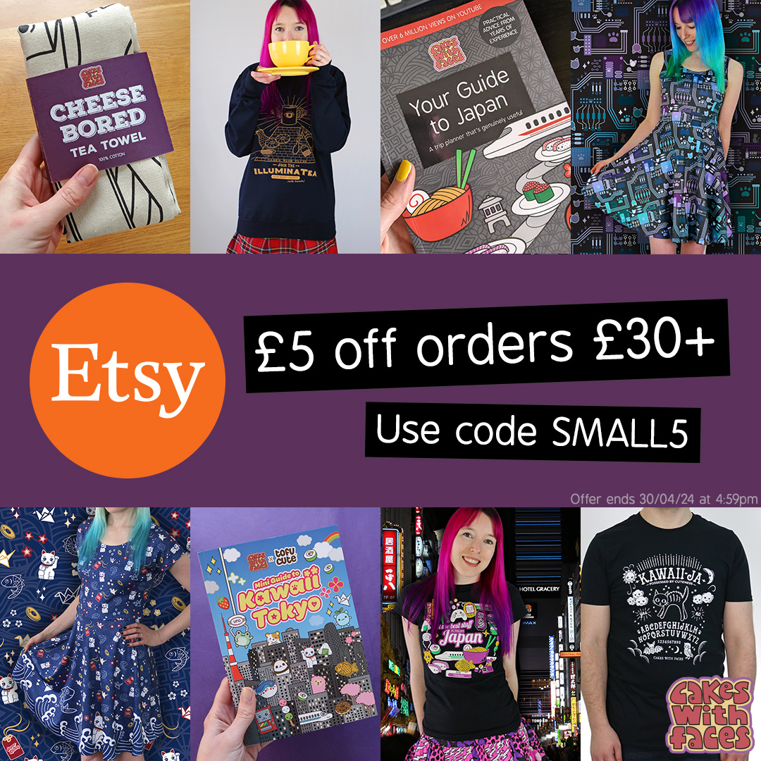 Get £5 off orders £30+ on Etsy with code SMALL5. 📦UK only ⚠️Offer ends 30/04/24 cakeswithfaces.etsy.com