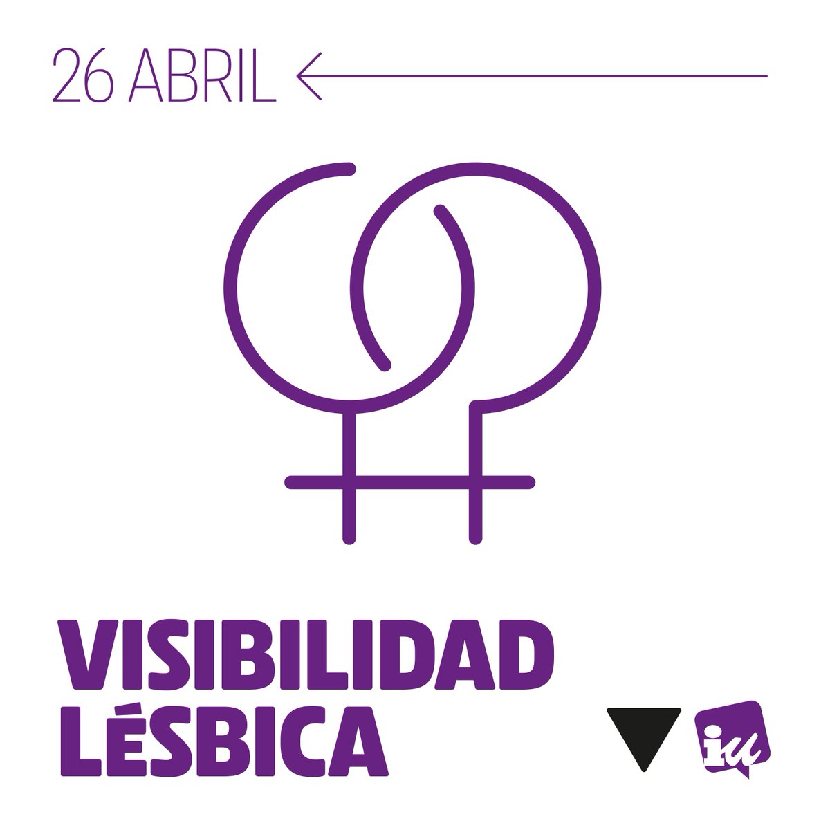 No tenemos que pedir permiso. No debemos dar las gracias. Libres. Visibles. Iguales. #VisibilidadLésbica🏳️‍🌈