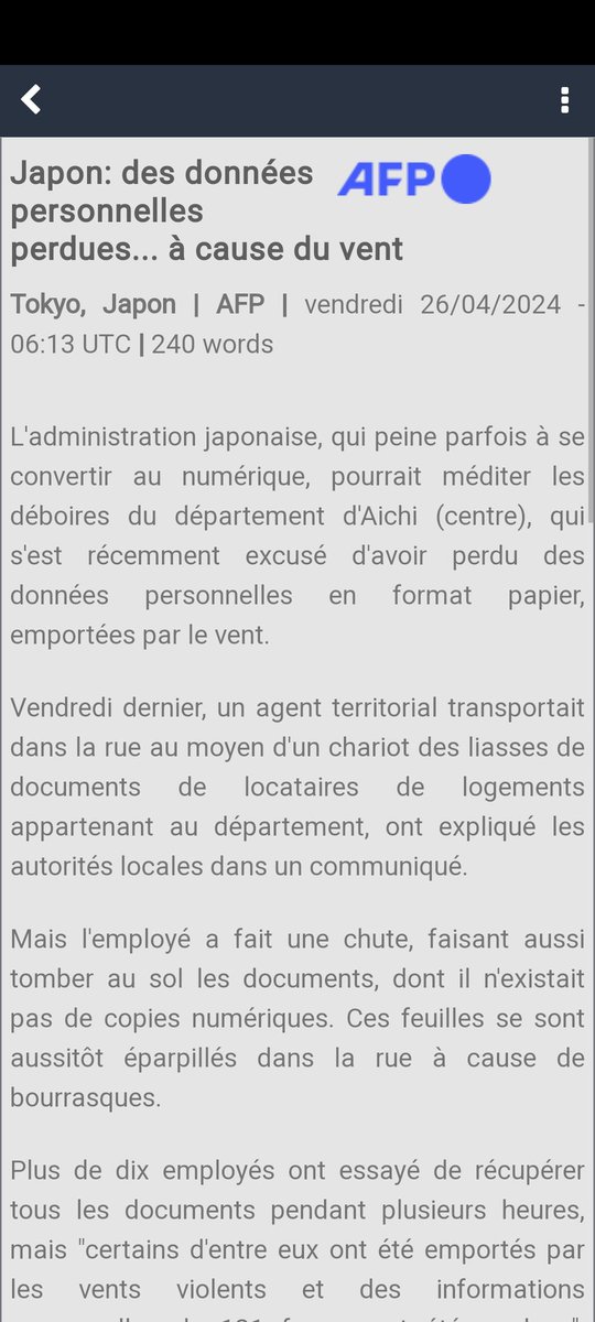 Alain Jean-Robert (@alainje) on Twitter photo Vu sur le fil <a href="/afpfr/">Agence France-Presse</a> en provenance du #Japon. On ne trouvera rien d'aussi poétique aujourd'hui Vu sur le fil <a href="/afpfr/">Agence France-Presse</a> en provenance du #Japon. On ne trouvera rien d'aussi poétique aujourd'hui