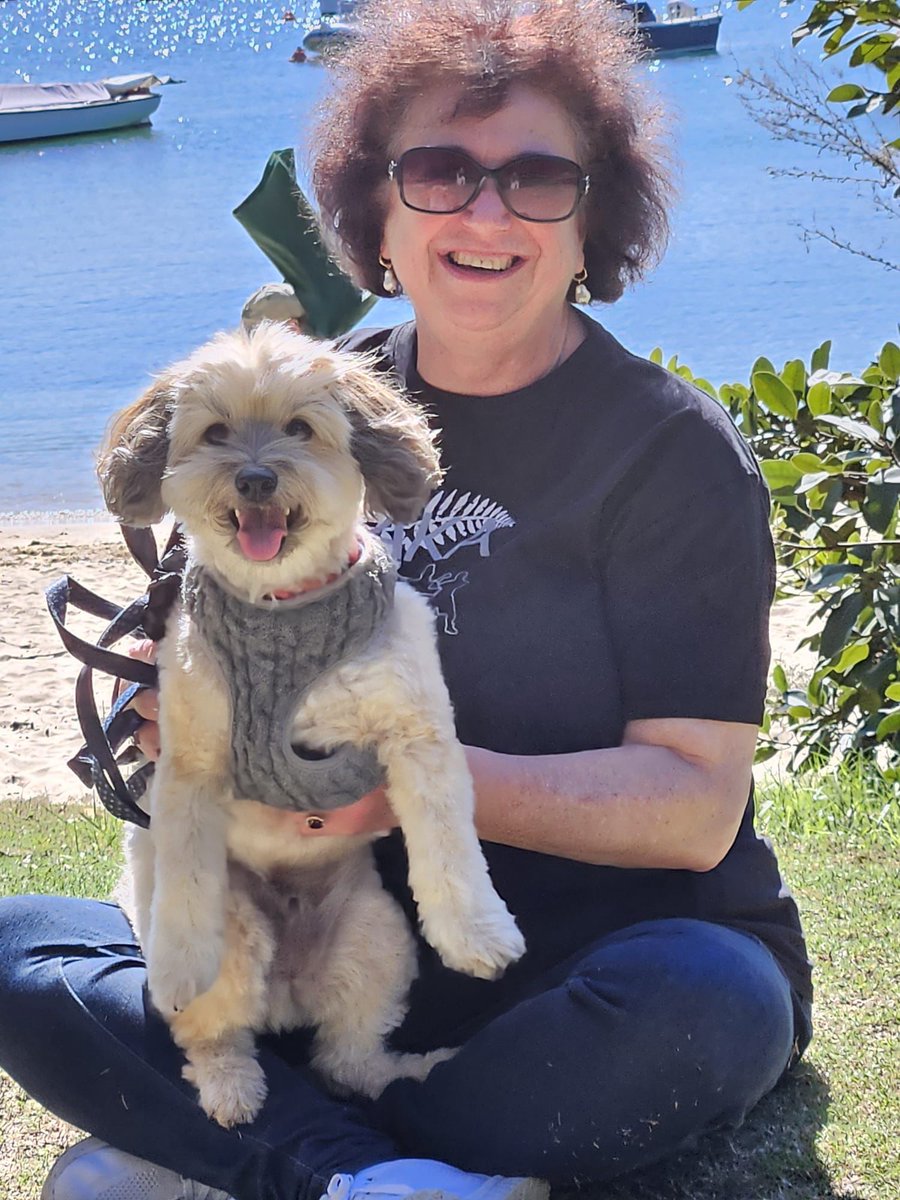 At Balmoral Beach with my friend Reese