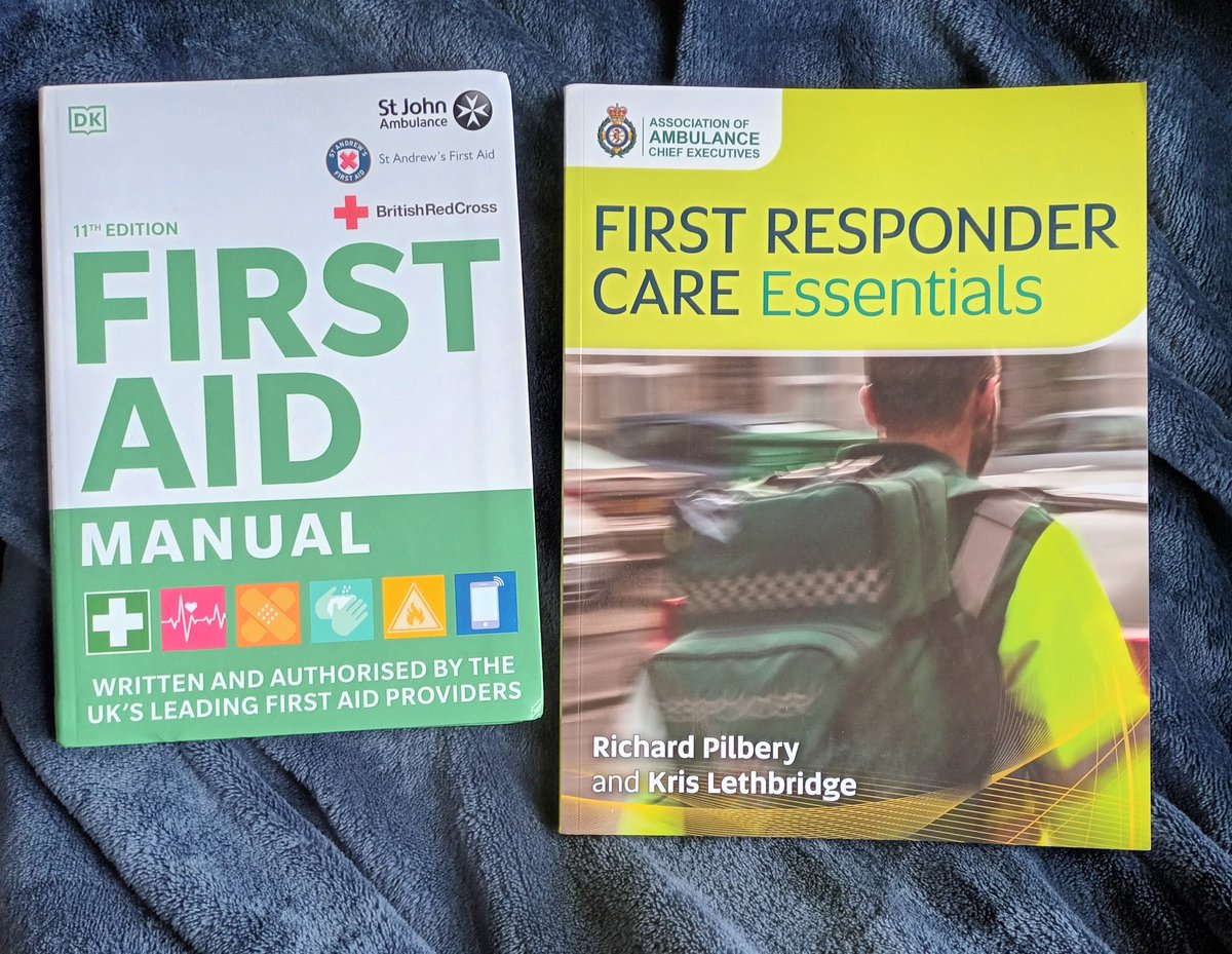 Books! There is lots of training being planned in the District. These books are great for our volunteers to keep up to date. 
 <a href="/stjohnambulance/">St John Ambulance England</a>  #firstaid