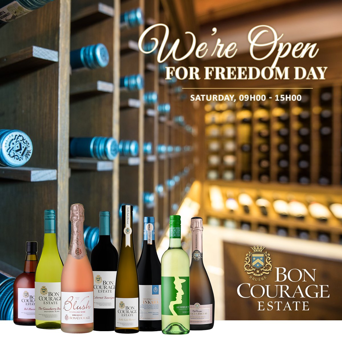 CALLING all fellow South Africans 🇿🇦 We invite you to join us on #FREEDOMDAY Join us as we honour our nation's journey to freedom and unity. Let's come together to celebrate our diversity and cheers to 𝐅𝐑𝐄𝐄𝐃𝐎𝐌! 🎉✨ ⏰OPEN from 9:00 AM to 3:00 PM #boncourage #ex ...