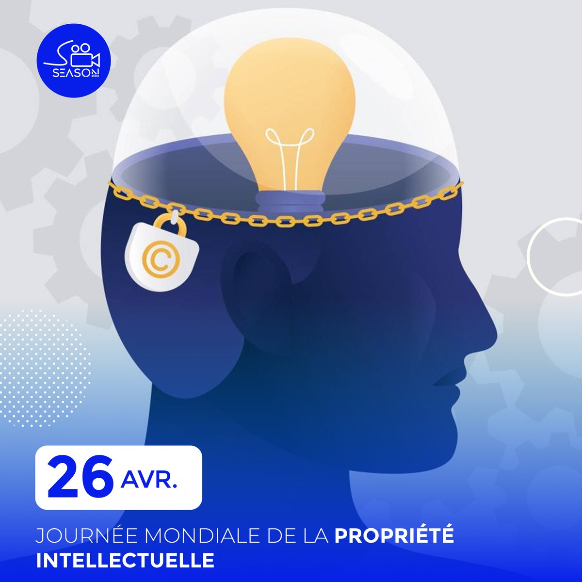 Cette journée vise à mettre en lumière les défis auxquels sont confrontés les créateurs et les innovateurs en matière de protection de leurs droits de propriété intellectuelle.

Restez connectés sur seasonmedia.net

#journeeinternationale #propriétéintellectuelle