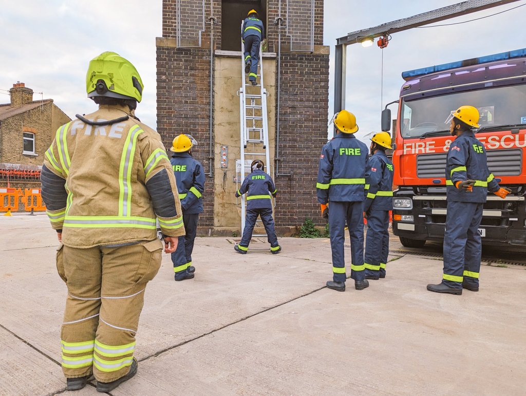 When you join Fire Cadets, your journey with us could help you reach new heights 😃 @LondonFire #FridayMotivation #FridayFeeling