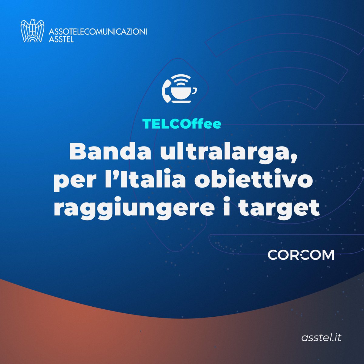 Tra le notizie #TelCoffee segnaliamo @Cor_Com👇🏻
Ci sono probabilità medio-alte per l’🇮🇹 di raggiungere gli obiettivi di connettività a banda ultra-larga dei piani 🇪🇺 Gigabit society 2025 e Digital decade 2030. Bene anche sulla connettività mobile #5G.
👉🏻 corrierecomunicazioni.it/telco/banda-ul…