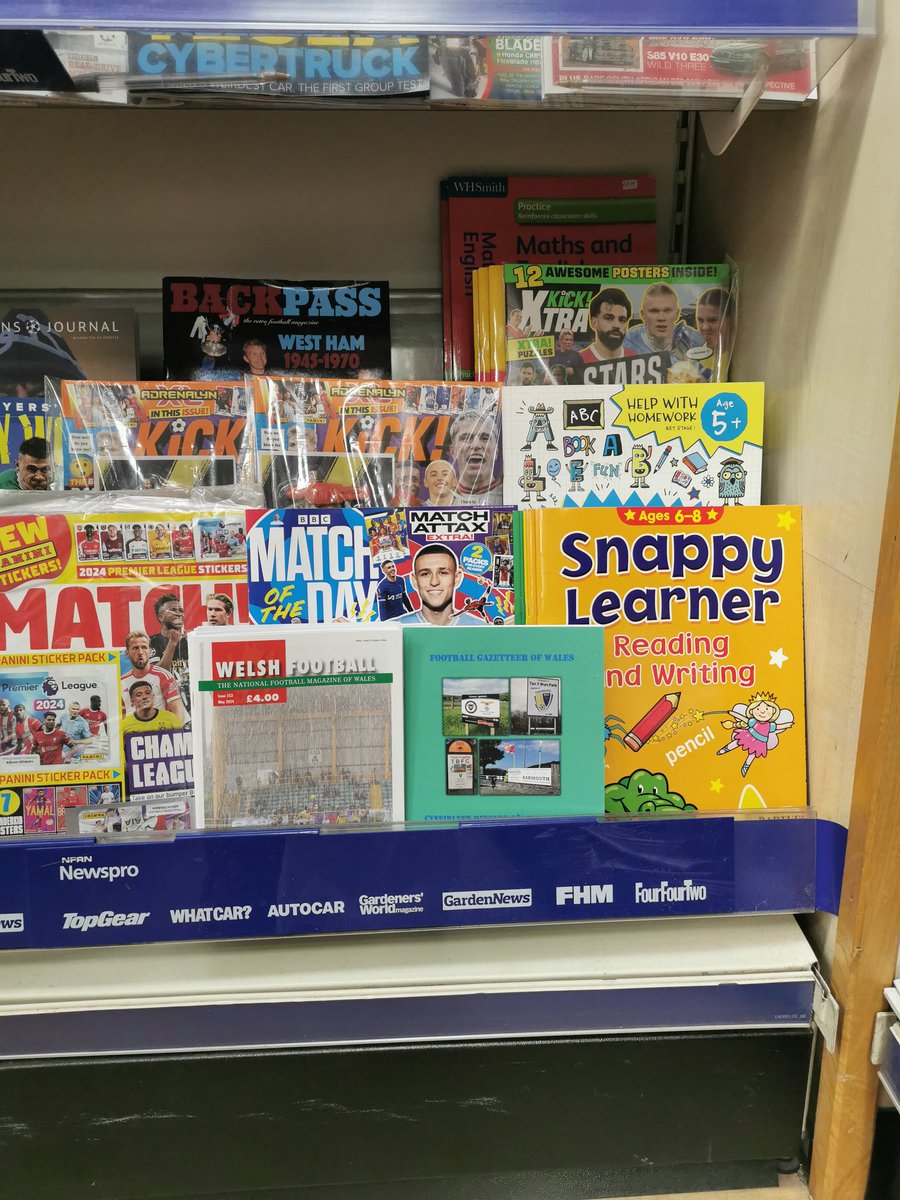 Brand new May issue of Welsh Football magazine is already on sale at Post Office on Albany Road @roathcardiff