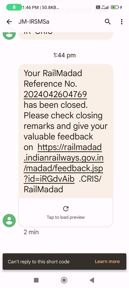 coolboyashk's tweet photo. @RailwaySeva no action has been taken and get msg that complaint has been closed @RailMinIndia @narendramodi @PMOIndia @AshwiniVaishnaw this what we getting in return for our valuable vote, time and money. @RailwaySeva please arrange for my accommodation. https://t.co/KC65TBLEpw