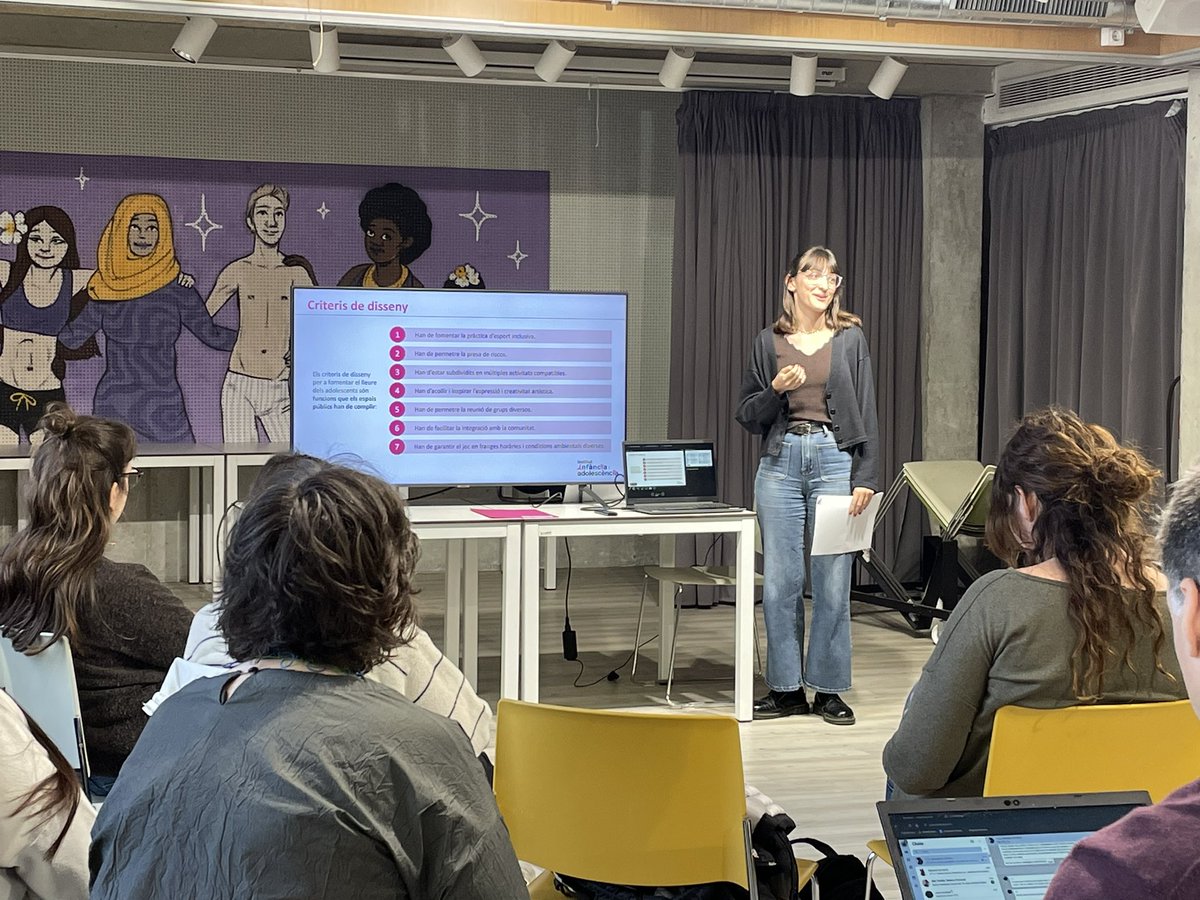 InfànciaAdolescència (@instinfancia) on Twitter photo Avui dinamitzem la 2a sessió de la  Taula d’Adolescència i Espai públic, validant els reptes de ciutat amb una trentena de tècnics municipals d’àmbits diversos i inspirant-nos d’experiències internacionals per avançar cap a una ciutat més inclusiva amb l’#Adolescència Avui dinamitzem la 2a sessió de la  Taula d’Adolescència i Espai públic, validant els reptes de ciutat amb una trentena de tècnics municipals d’àmbits diversos i inspirant-nos d’experiències internacionals per avançar cap a una ciutat més inclusiva amb l’#Adolescència