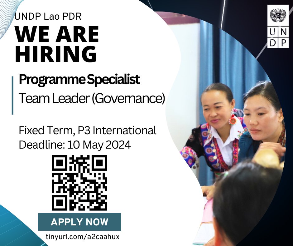 #WomenEncouraged #Hiring➡️ We're looking for a new Programme Specialist to lead our Governance team!

The Programme Specialist develops innovative solutions while ensuring quality assurance, programme oversight, compliance and more. 
Apply now: tinyurl.com/a2caahux

#UNJobs