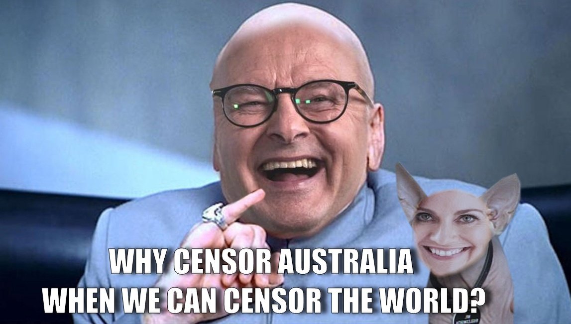 🚨Australian PM @AlboMP along with his Ministry of Truth @eSafetyOffice is on a path of world domination of the internet. #Albomemes