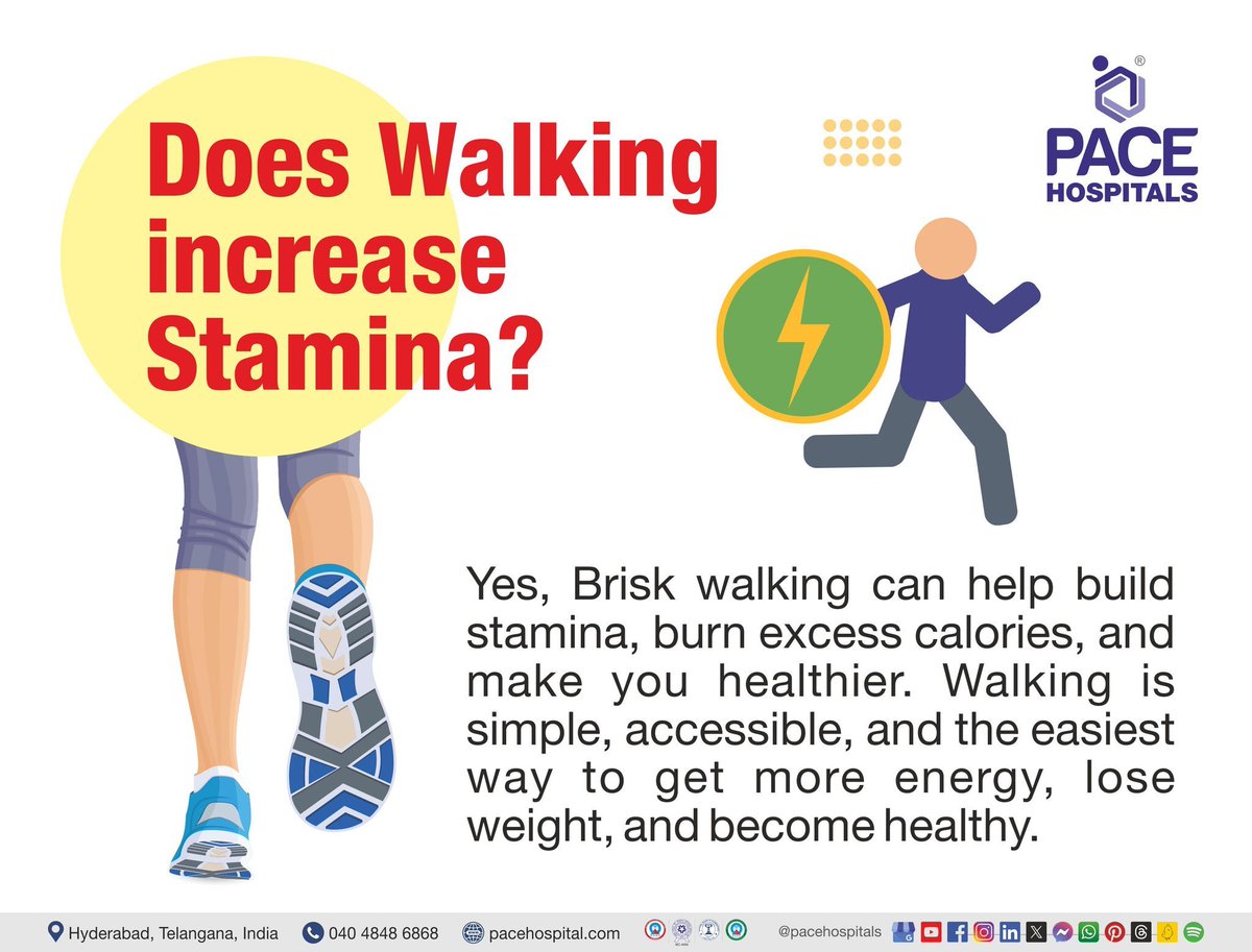 #Walking is a great form of #exercise that can provide a number of #healthbenefits.

Know more: bit.ly/3SqBxp4

#morningwalkbenefits #morningwalktips #morningwalkhealthbenefits #morningwalkawareness #healhcaretips #healthcareawareness #pacehospitals #hyderabad #india