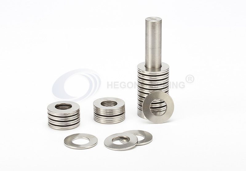 HegongDisc's tweet image. The corrosion resistant disc springs can match your perfect fit. When a large load is required in a limited space, consider belleville disc springs. These stainless steel disc springs can return to their original height even after repeated cycling.
#ringsprings #Compressionspring