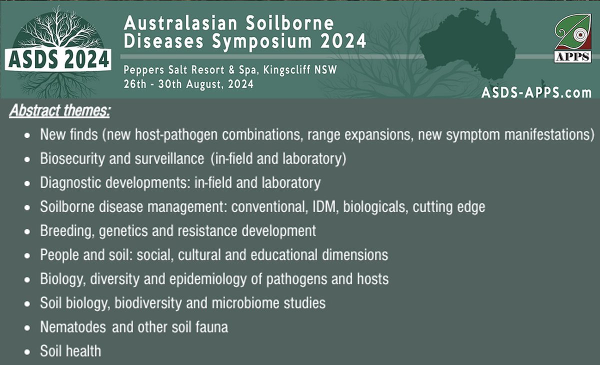 We're going down to the wire now... 

ASDS 2024 abstract submissions close:
 23:59 AEST Sunday 28 April 2024
asds-apps.com/abstracts

Last chance to be considered as a speaker for our program in August.  

See all the themes below and get writing!