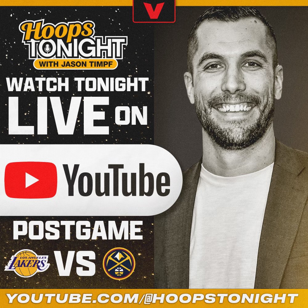 Hoops Tonight listeners: We’re going LIVE on YouTube after the final buzzer of this game to break down all three of tonight’s games! Here’s the link: youtube.com/live/qHqIkAkS1…