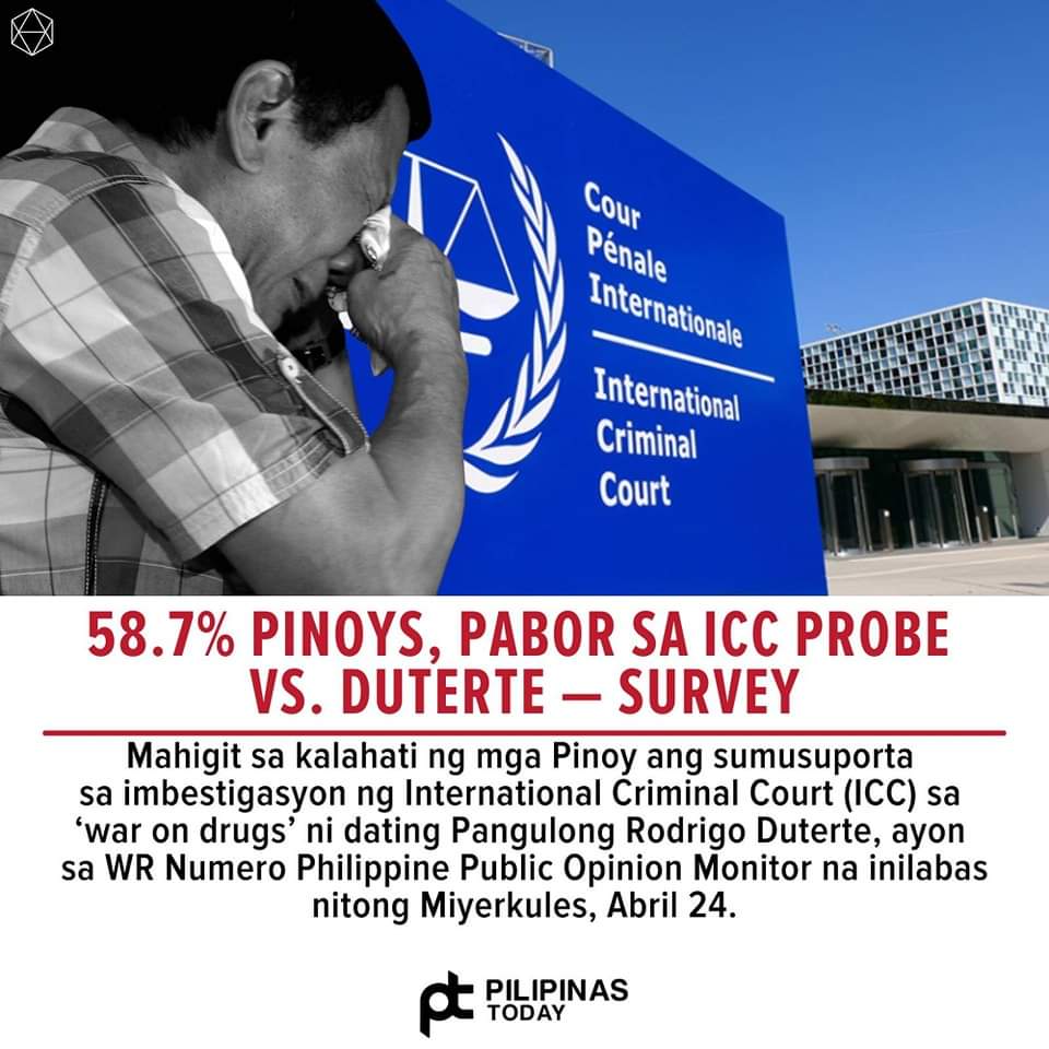 ' Ikulong na si Duterte ' 

#ICC #WarOnDrugs #Duterte #Fugitive papasukin ang ICC