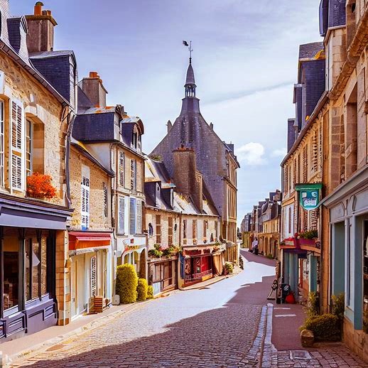 A street in the town of #Avranches in #Normandy 

 #France 🇨🇵 #travel #photo