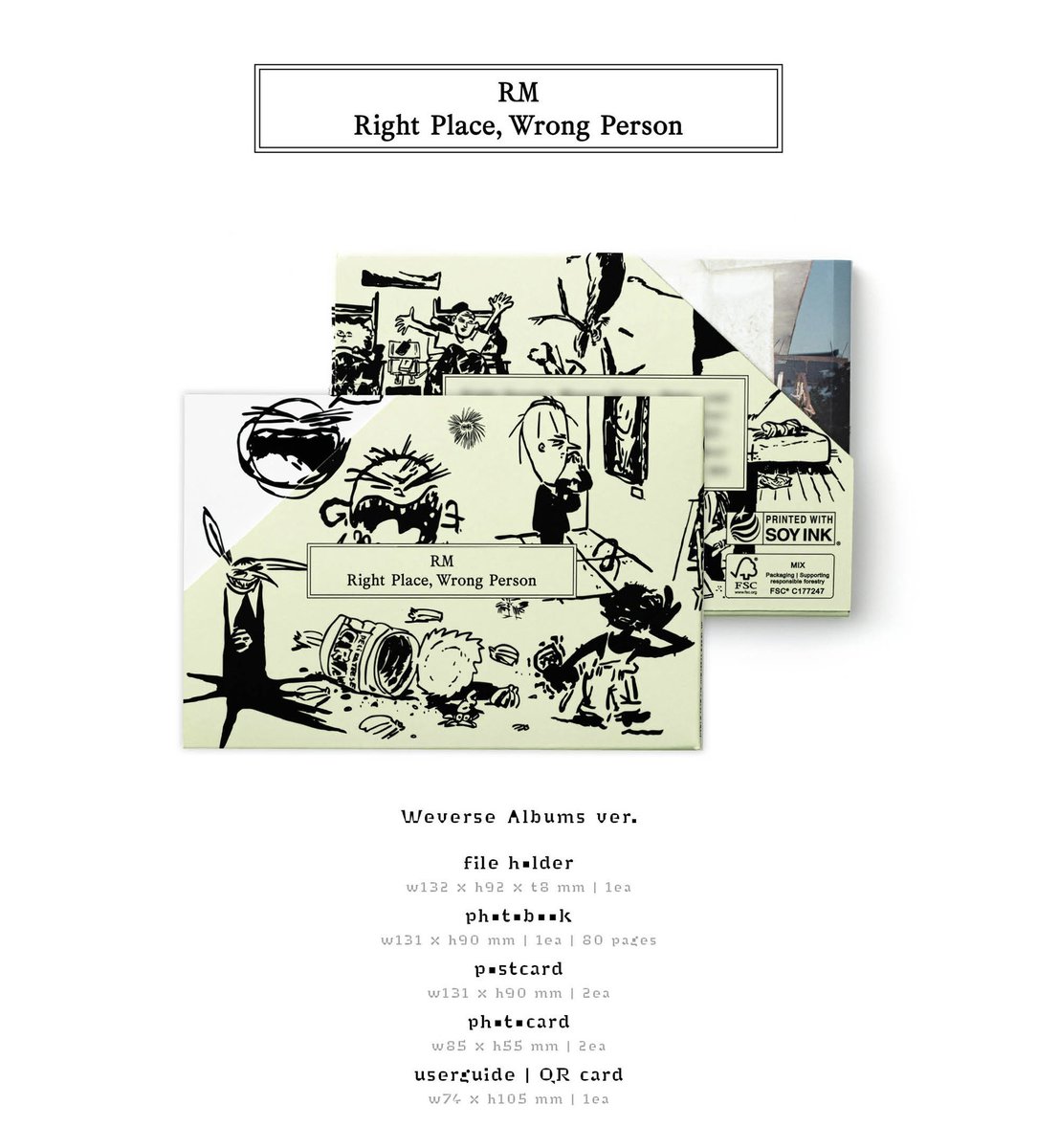UnnieSeoulPH's tweet photo. WTS LFB| #USPH_GOs

BTS RM 2nd Solo Album ‘Right Place, Wrong Person (RPWP)’

-Set + WV Albums Ver:₱3660
-Set:₱3015
-Random:₱1050
-WV Albums Ver:₱650

✅pob + early bird gift 
✅dp required

Rem bal: Once on hand 
DOO: May 22
🛳️June ETA

Order Here: https://t.co/ejuZ6qG66f https://t.co/5E2Hmh7Jmq