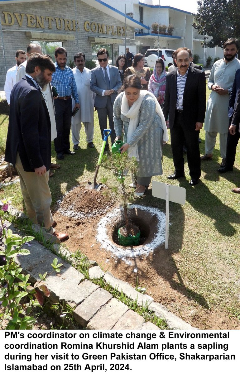 Earth Day Celebration and Tree Planting Ceremony Commemorated at Green Pakistan Programme Office