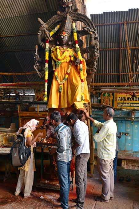 Adi Sakti, the Eternally Limitless Power.

She is the only eternal truth.she is the manifestation of victory.
She is Mahakali ,Mahalakshmi,
Mahasaraswati.