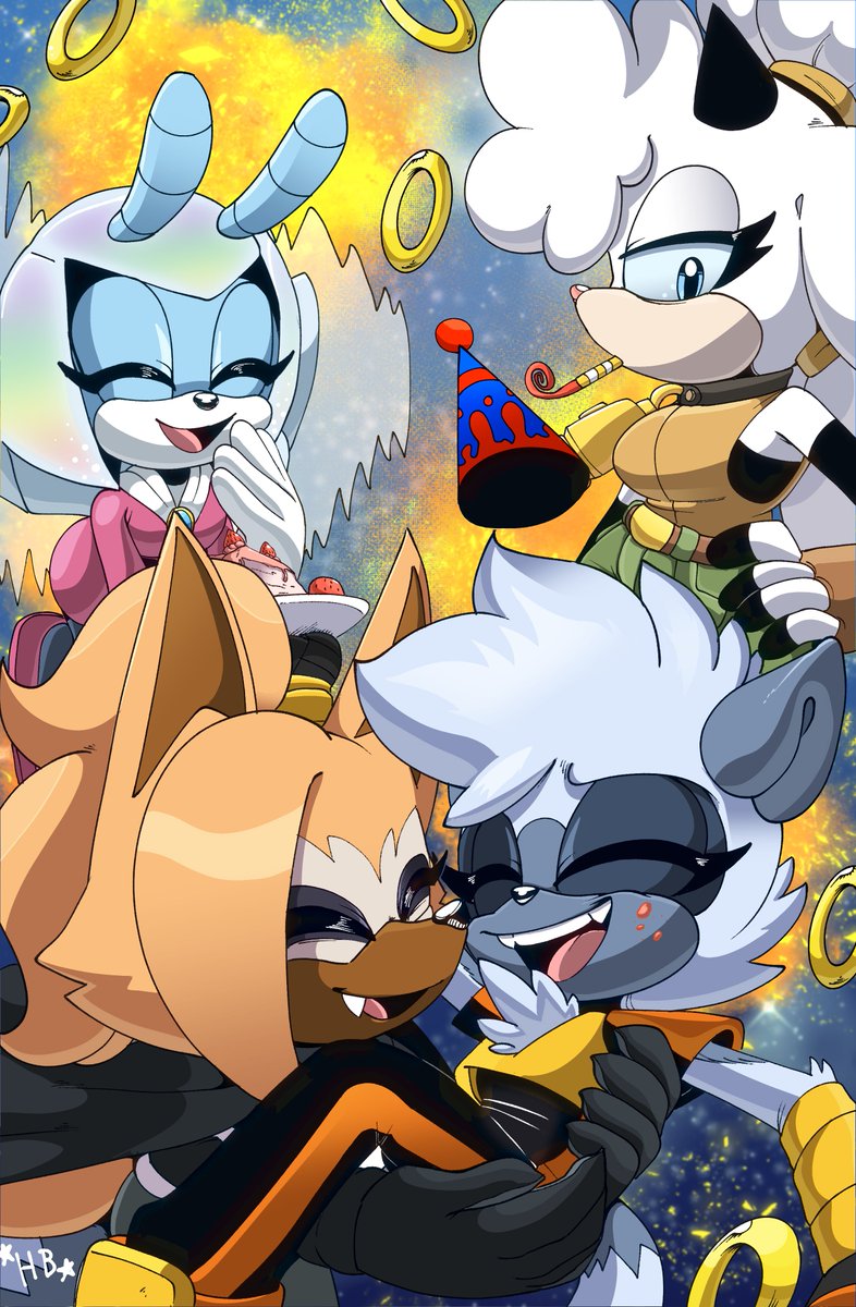 Started speedrunning but it took more time than I thought kek

A Very Merry Birthday To You!
.
.
.
#sonicfanart #SonicTheHedeghog #IDWsonic #WhisperTheWolf #tanglethelemur #whispangle #lanolinthesheep #JewelTheBeetle